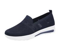 Générique Chaussure Orthopédiques Femme Baskets Chaussures sans Lacet Antidérapante Sneaker avec Maille Respirantes Décontracté Semelle Souple Confortable Basket Sport Ete Running en Plein