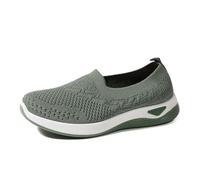 Générique Chaussure Orthopediques pour Femmes Baskets Chaussures sans Lacets Antidérapant Sneaker avec Maille Respirant Casual Semelle Souple Confortables Basquette Sport Ete À Enfiler Au Quotidien