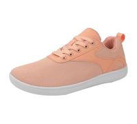 Générique Chaussure Running Femme Basket sans Lacet Été Et Automne Décontracté Hommes Plat Léger Respirant Couleur Unie Baskets Femmes Chaussures de Running Course Femmes (Pink,41)
