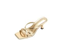 Générique Chaussures À Talon Femme Sandales Été Bout Carré Brides Croisées