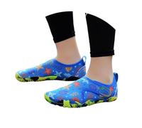 Générique Chaussures Aquatiques Enfant Garçon Fille Chaussettes d’Eau Chaussons de Plage Séchage Rapide Antidérapant Pieds Nus Chaussures de Bain Chaussures pour Plage Piscine - Graffiti Coloré
