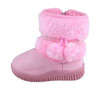 Générique Chaussures Bébé Garçon Fille Chaussons Chaud Fourrés Hiver Chaussettes Polaire Antidérapant Enfant Bottes de Neige Semelle Souple Bottines Naissance Bottillons