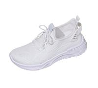 Générique Chaussures,Chaussures randonnée Femme,Baskets de Sport décontractées et Confortables, idéales pour Le Printemps, en extérieur et Quotidien. (White, 40)