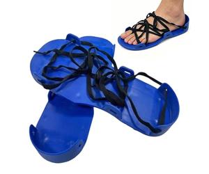 Générique Chaussures d'aérateur de pelouse, Sandales à Pointes d', Outil d'aération du Sol de Jardin, Sangle réglable, antidérapante, Robuste, Utilisation dans la Cour pour l'extérieur, la terrass