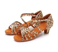 Générique Chaussures Danse de Salon Femmes Sandales de Danse pour Salsa Latine Tango Enfant Filles Chaussure a Talon