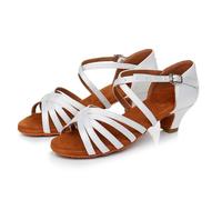 Générique Chaussures Danse de Salon Femmes Sandales de Danse pour Salsa Latine Tango Enfant Filles Chaussure a Talon