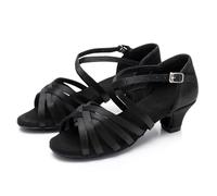 Générique Chaussures Danse de Salon Femmes Sandales de Danse pour Salsa Latine Tango Enfant Filles Chaussure a Talon