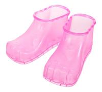 Générique Chaussures de Bain de Pieds Massantes Multifonctions Taille 125 CM Rouge Spa Pédicure Pieds Bassine Spa Relaxant et Masseur D’Eau pour Usage Domestique et Voyage