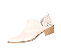 Générique Chaussures de botte pour dame Courte plates Bottes Femme Respirant Évidé Été Millésime Femmes Botte loisirs à talon carré Confortable Fashion Bottillons Femme Imperméables Souple Elégantes