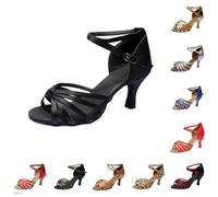 Générique Chaussures de Danse Femmes Latine avec Strass Salsa Tango Valse Bachata Moderne Chaussures Danse De Salon 2025