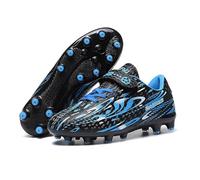 Générique Chaussures de Football Garçon Spike Crampons Professionnel Antidérapant Athlétisme Entrainement Chaussures de Sport Enfant Chaussures de Foot