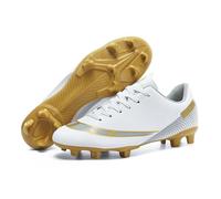 Générique Chaussures de Football Homme Crampons de Foot Garçons Homme Professionnel High Top Spikes Crampons de Foot Antidérapant Athlétisme Chaussures
