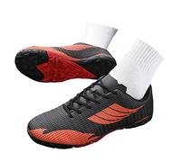 Générique Chaussures de Football Homme Femme en Plein Air High Top Spike Crampons Athlétisme Entrainement Chaussures de Sport