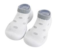 Générique Chaussures de Marche bébé garçon Fille extérieur Respirantes Chaudes Semelle mémoire Forme pour Orteils élastiques Non intérieures (Grey, 26)