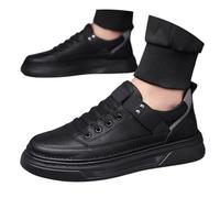 Générique Chaussures de Marche Unisexes à Soutien Plantaire intégré, Baskets légères en Maille Respirante avec Orteil Large pour Pieds sensibles, idéales pour la randonnée et Le Quotidien (Black, 44)