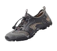 Générique Chaussures de randonnée pour Hommes résistantes aux odeurs résistantes aux glissements résistantes à l Usure en Maille extérieure Chaussures de Sport et de Loisirs Respirantes (Gris,40)