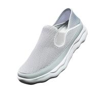 Générique Chaussures De Sécurité Hommes Montante Chaussures de Sport Décontractées pour Homme en Maille Respirante avec Semelle Creuse pour Un Style Estival Moderne (Grey, 41)