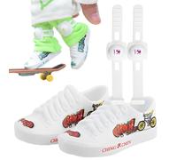 Générique Chaussures de Skateboard à Doigts,Chaussures de Skateboard - Chaussures atures à Doigts,Chaussures de Tiny Toys, Baskets, Chaussures de Scooter à Doigts, atures