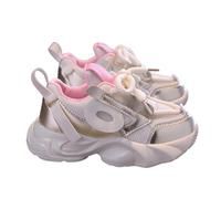 Générique Chaussures de Sport à Plateforme pour Filles Légeres Antidérapantes Marche Décontractée Tendance Adolescentes Course Tennis Gym Entraînement (White, 28.5 Little Child)
