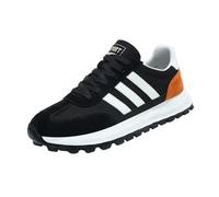 Générique Chaussures de Sport décontractées pour Hommes Respirantes Confortables Anti dérapantes adaptées au Jogging et à l'escalade (Black,43)