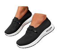 Générique Chaussures de Sport Lacets pour Femmes, Chaussures décontractées la légères, Respirantes, Semelle Souple et Bout Peu Profond Baskets De Liquidation (37)