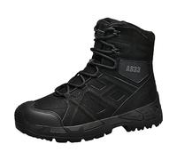 Générique Chaussures De Travail Homme Botte Hiver Chaussure Montante Cuir Coque Securite Bottes Pluie Sécurité Hommes Haute Et Boots Ville Rangers Safety Shoes Bottines Demi