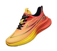 Générique Chaussures décontractées Confortables à Coupe Basse avec Semelle Douce à Chaussures Sportives légères Respirantes résistantes à l Usure (Orange,41)