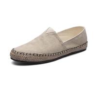 Générique Chaussures décontractées en Lin tressé pour Hommes Old North parfaites pour l’été Respirantes et légères idéales comme Chaussures de pêcheur ou Toile Casual Quotidienne