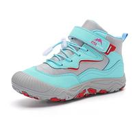 Générique Chaussures d'hiver Chaudes et épaisses à Cinq Doigts pour Enfants Chaussures pour garçons et Filles Grandes Bottes de Neige pour Enfants (Sky Blue 32 Big Kids)