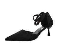 Générique Chaussures élégantes à Talons Hauts et Bout Pointu pour Femmes, idéales pour Une soirée de Mariage ou Quotidien. (Black, 40)
