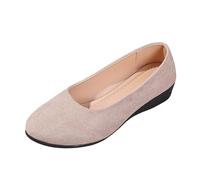 Générique Chaussures élégantes pour Femme Usage Quotidien, Design Bout fermé et Talon compensé, Confortables pour Longues journées avec Jean, pour Sorties et accompagnement Familial