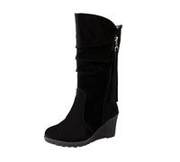 Générique Chaussures Femme Automne Bottines Chelsea Cuir Femme Bottine Plateforme Femme Bottines CompenséEs Hiver Femme Bottines Plates Femme Hiver Bottine Chic Femmes Chaussures Femme Bottines