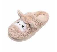 Générique Chaussures Femme Chaud- Chausson Noël Femme Douillettes DoubléEs en Polaire Un Confort Antidérapant à L'Intérieur comme à L'extérieur Douces Pantoufles Hiver à Enfiler