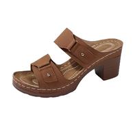 Générique Chaussures Femme Confort Chic Chausson Ete Femme Sandales Orthopédiques À Bout Ouvert Pour Sandales Compensées Avec Bande Croisée Pantoufles Été Anatomiques Confortables Fabriqué En Italie