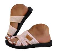 Générique Chaussures femme ete Sandales de plage décontractées et tendance semelle plate pour femmes, grandes tailles, semelle épaisse, en maille légère. Sandales femme été semelles compensées (38)