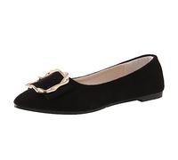 Générique Chaussures Femme Femmes Chaussures Mode décontractées Plates Semelle Souple Confortable Un Pied Un Mot décontractées