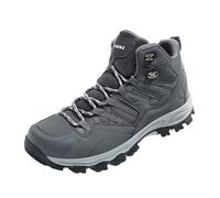 Générique Chaussures Homme Sport - Baskets de randonnée Montantes en Cuir pour Une Traction Durable et Une Marche Confortable (Dark Gray 44)