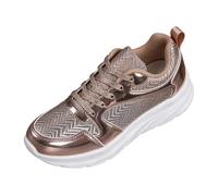 Générique Chaussures Homme Ville Arrivée Grande Taille Mode Internationale Style Européen & Style Baskets Plates Décontractées Uniques à Paillettes