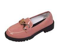Générique Chaussures Homme Ville Chaussures d'été en Cuir Brillant pour Femmes,Style rétro Le Fu,en Europe et aux États-Unis,décontractées Tendance