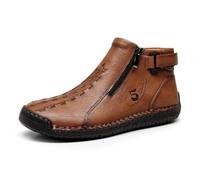 Générique Chaussures légères et antidérapantes pour Couples, Printemps-été, pour Hommes d'âge Moyen et Seniors. (Brown, 45)