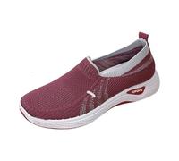Générique Chaussures Orthopédiques Femme Femme Baskets Chaussures de Marche pour Femmes,Larges,Respirantes,Confortables,Antidérapantes,pour L'Entraînement Et La Gym Marche Running de Respirantes