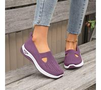 Générique Chaussures Orthopediques Femmes Basket Tennis Femme sans Lacets Chaussures De Marche À Plateforme Orthopédique Légères Et Confortables Amortissement Accru Et Soulagement des Pieds