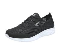 Générique Chaussures Orthopediques Femmes Confort Basquette Été Et Automne Décontracté Hommes Plat Léger Respirant Couleur Unie Femme Baskets Chaussures de Orthopédique (White,37)