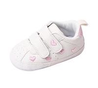 Générique Chaussures Orthopédiques Infantile Enfant en Bas âge Chaussures garçons et Filles Chaussures de Sport Fond Plat lumière Double Sangle Crochet Boucle Confortable Baskets on (Pink, 19 Infant)