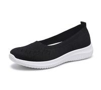 Générique Chaussures Orthopédiques pour Femme Baskets De Marche sans Laçage Antidérapantes Sneaker Maille Respirante Loisirs Semelle Souple Confortables Basquette Sportives Ete Running en Plein
