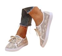 Générique Chaussures Orthopédiques pour Femme,Chaussures Plates Tendance et Respirantes Soulagement des Pieds Légères Confortables avec Soutien Basket Mains Libres Enfiler