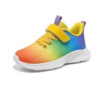 Générique Chaussures pour Enfants Baskets pour garçons et Filles,Chaussures de Sport Enfants,de Course à Pied,Marche,Tout-Petits/Petits/Grands(Multicolour,36)