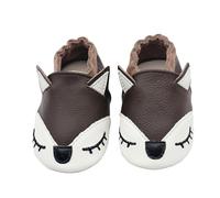 Générique Chaussures Premiers Pas Bébé Garçon Chaussons Cuir Souple Bébé Antidérapant Respirant Chausson Bebe Fille Souples Cuir Suédé Dessin Animé Chaussures