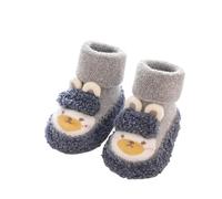 Générique chaussures premiers pas pour tout-petits Résistance au Glissement, Caricature Chaussettes Bottines Premières Large Légères pour Marche Course Nouveau-nées Cadeau pour bébé