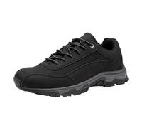 Générique Chaussures randonnée en Cuir à Lacets pour Hommes Sport décontractées Plein air Robustes avec Semelle antidérapante et Confort Optimal pour Marche Longue durée (Black, 44)